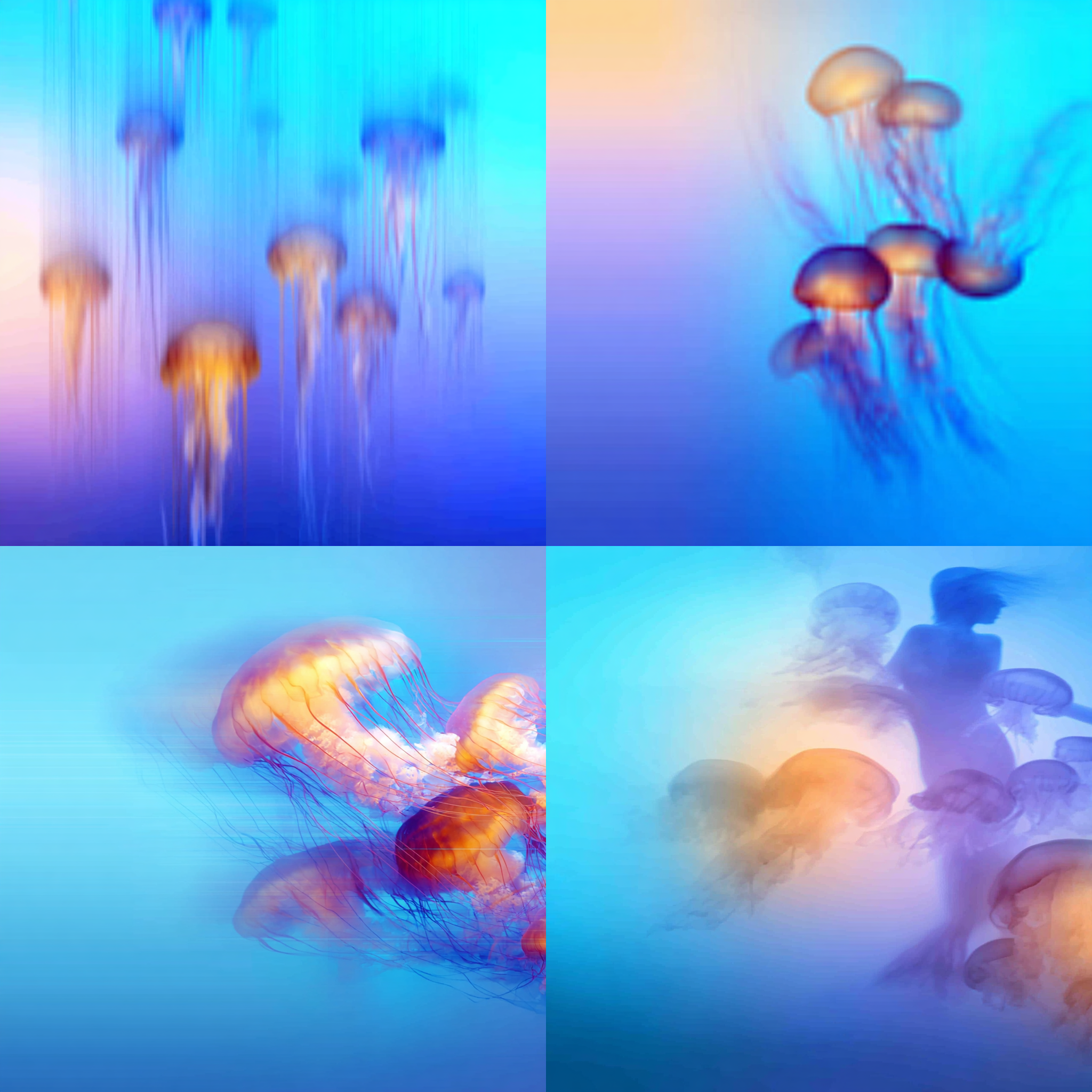 Pastel ghost photos